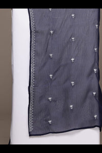 Bahe Kurtiz Blue Pure Kota Doriya Kurta Pant Dupatta Set for Women